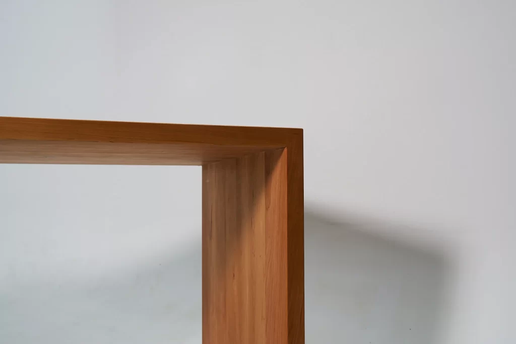 櫻桃木中島桌・作品細節